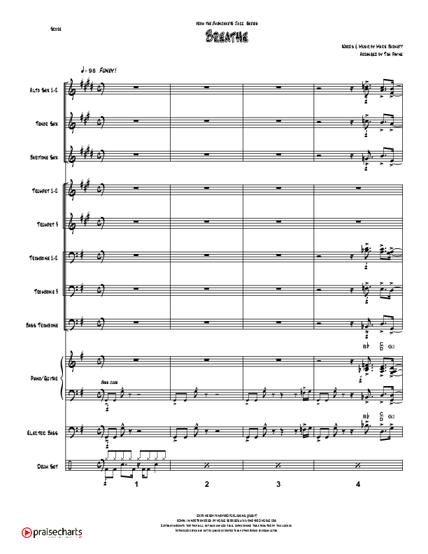Breathe / Yearn (Instrumental) Conductor's Score (Tom Payne)