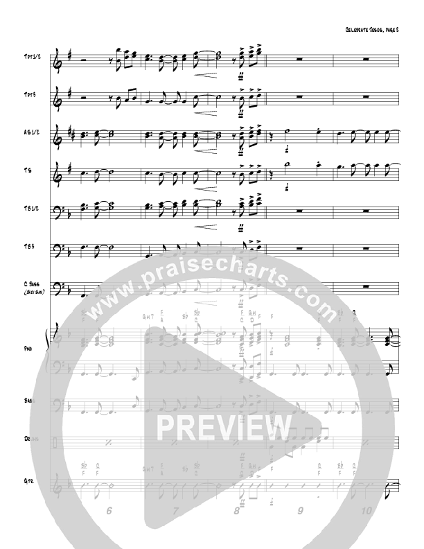 Celebrate Jesus (Instrumental) Conductor's Score (Tom Payne)