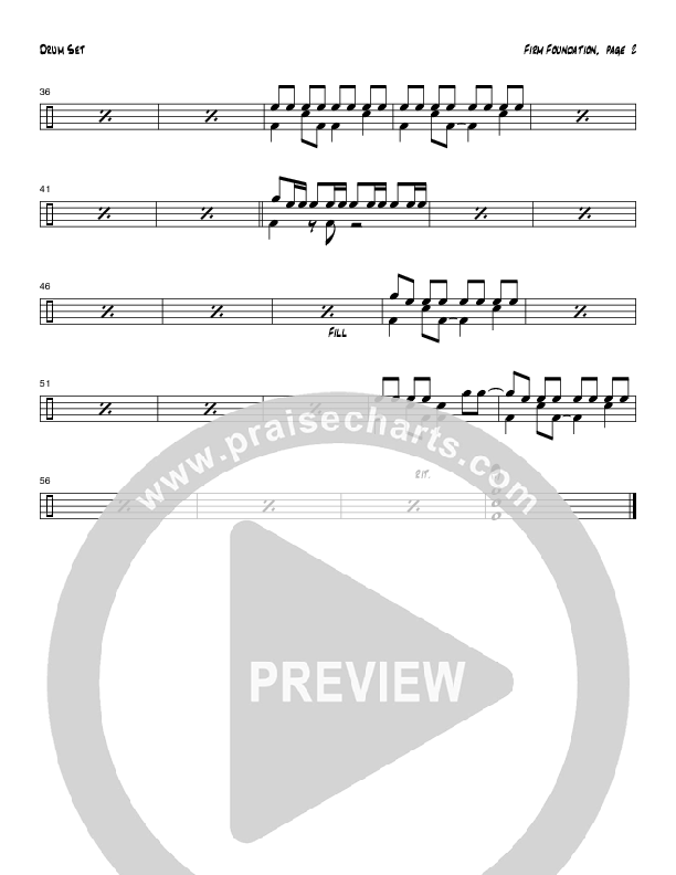Firm Foundation (Instrumental) Drum Set (Tom Payne)