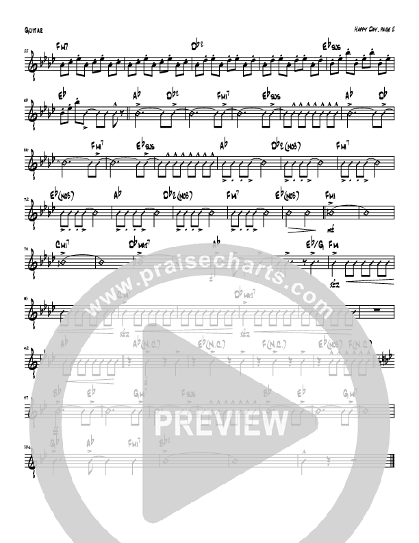 Happy Day (Instrumental) Guitar (Tom Payne)