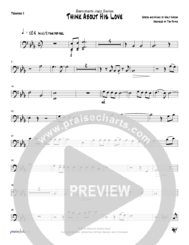 Think About His Love Trombone 3 (Tom Payne)