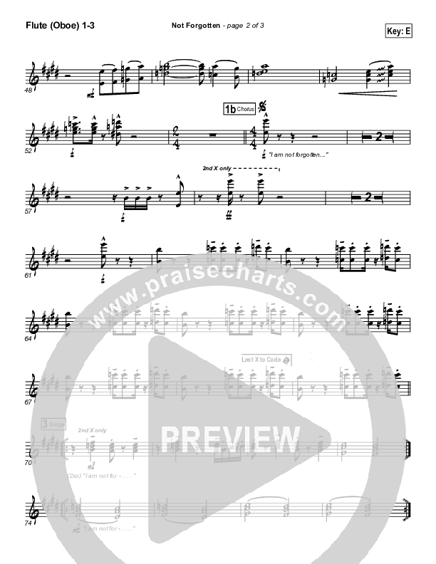 Not Forgotten Wind Pack (Israel Houghton)