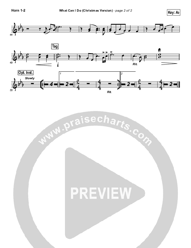 What Can I Do (Christmas) Brass Pack (Paul Baloche)