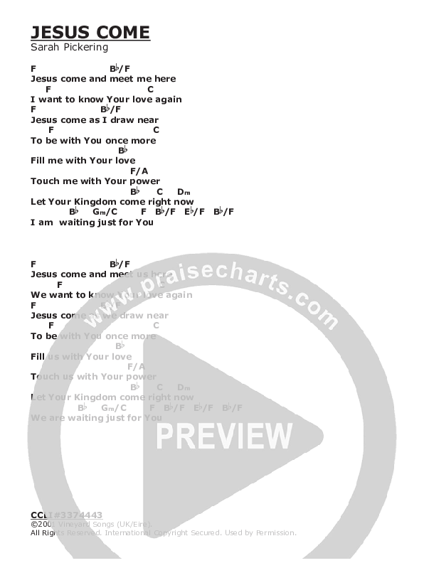Jesus Super Hero Chords PDF (Vineyard UK) - PraiseCharts