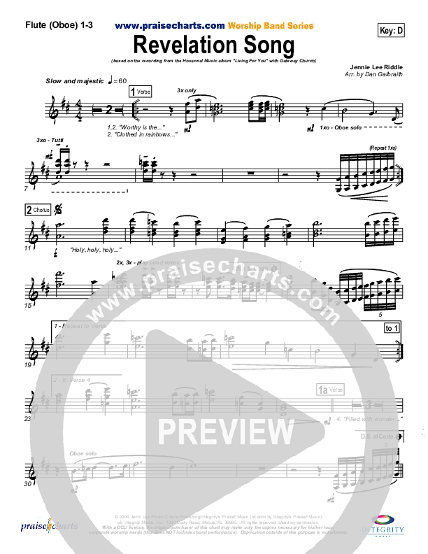 Revelation Song Wind Pack (Gateway Worship)