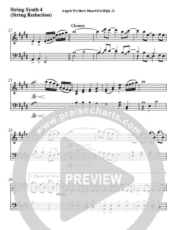 Angels We Have Heard On High Synth Brass (AnderKamp Music)