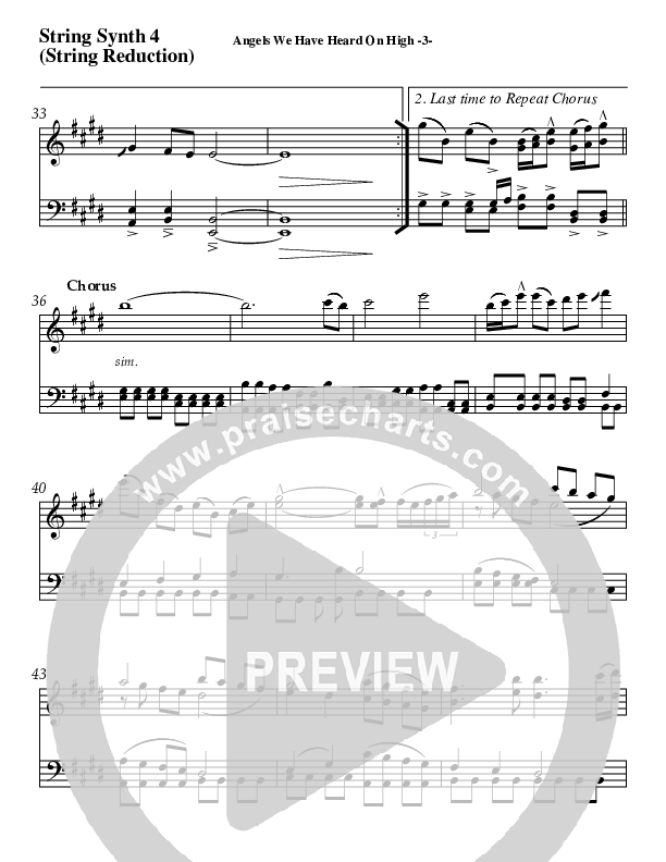 Angels We Have Heard On High Synth Brass (AnderKamp Music)