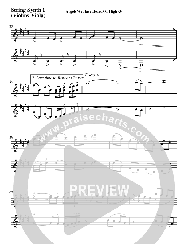 Angels We Have Heard On High Violins (AnderKamp Music)