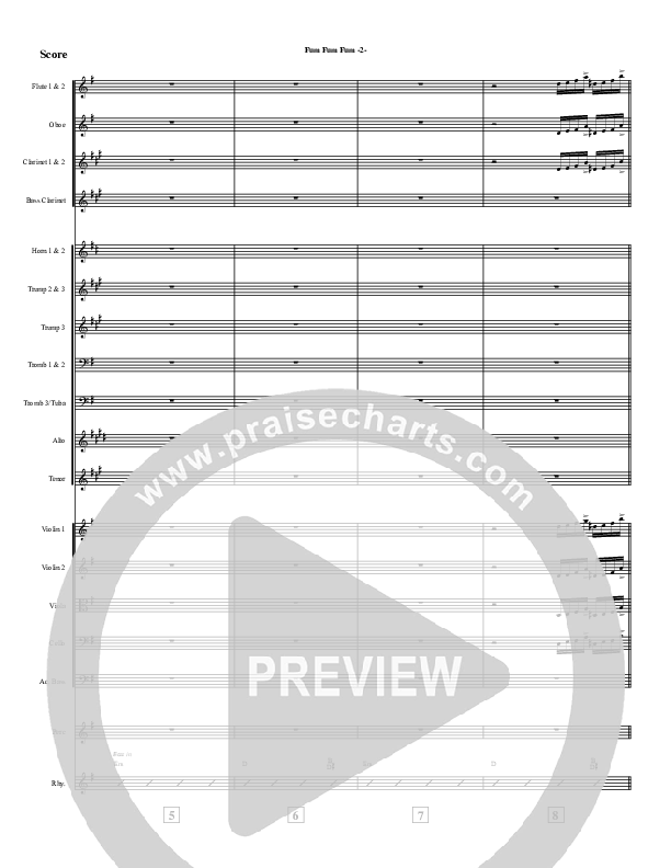 Fum Fum Fum (Instrumental) Conductor's Score (AnderKamp Music)
