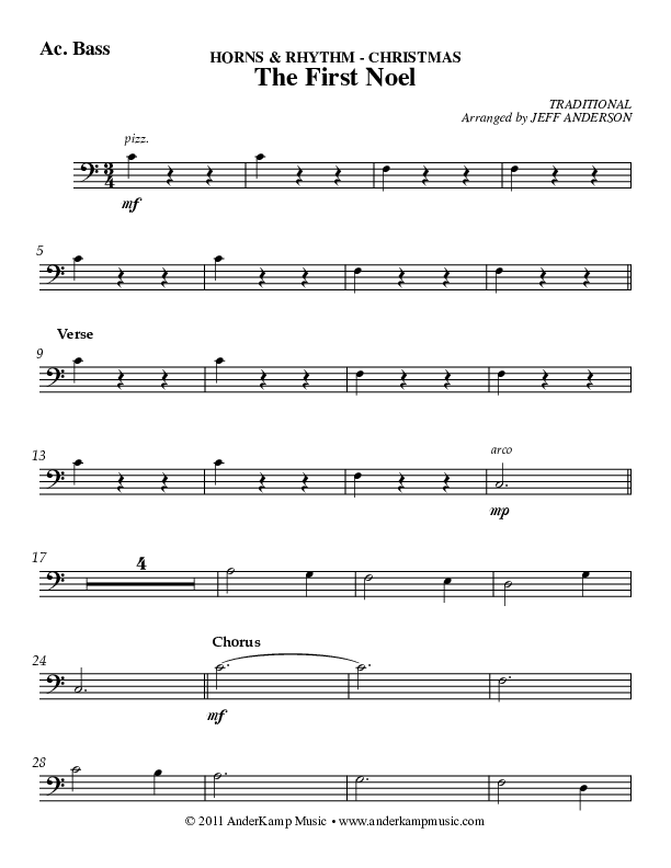 The First Noel Acoustic Guitar (AnderKamp Music)