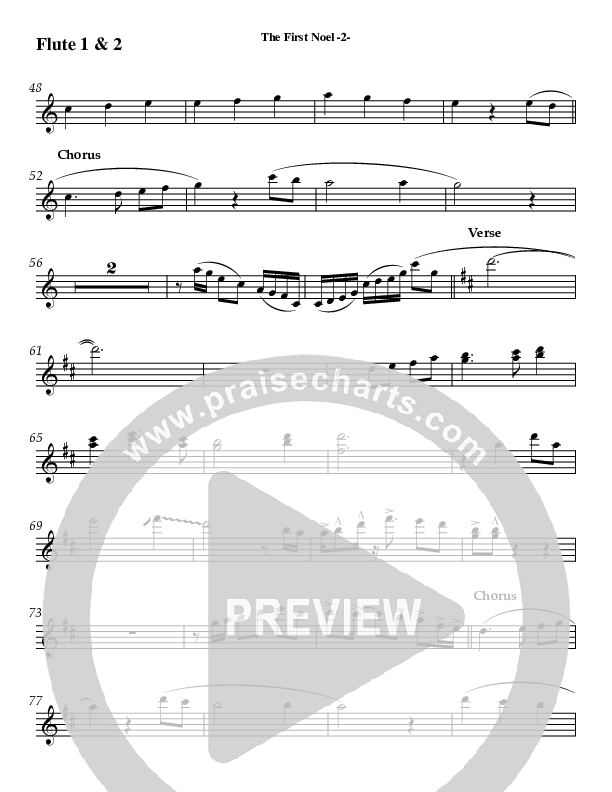 The First Noel Flute 1/2 (AnderKamp Music)