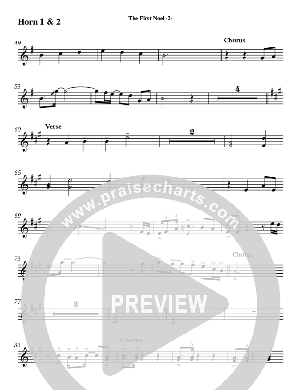 The First Noel French Horn 1/2 (AnderKamp Music)