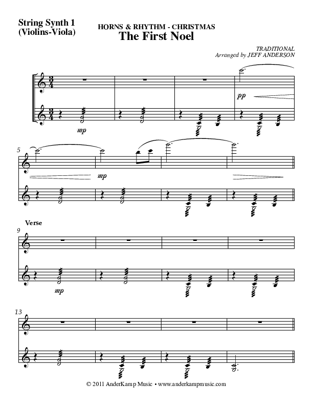 The First Noel Synth (AnderKamp Music)