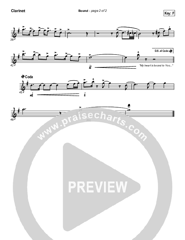 Bound Clarinet (Gateway Worship)