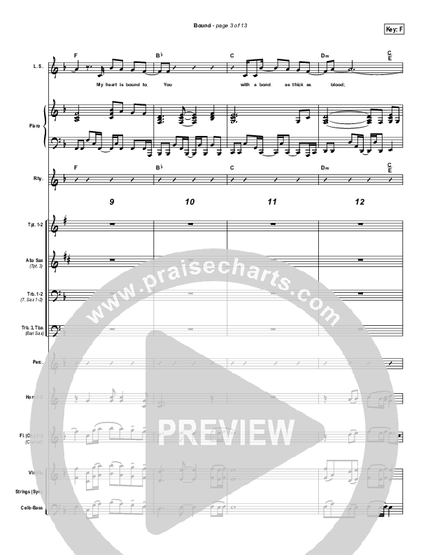 Bound Conductor's Score (Gateway Worship)