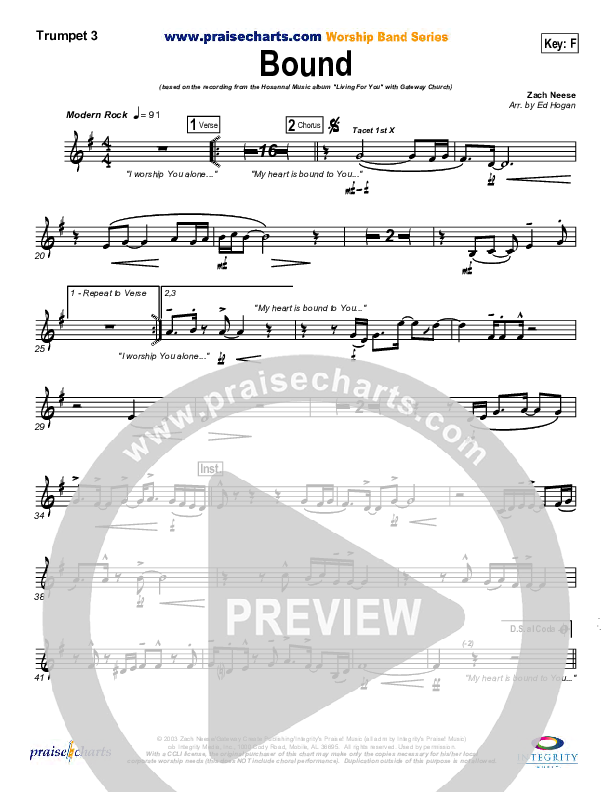 Bound Trumpet 3 (Gateway Worship)