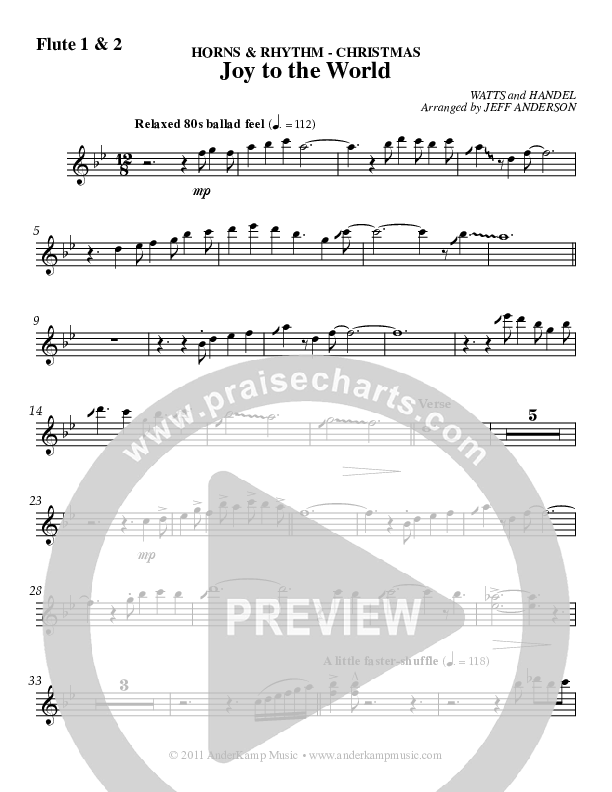 Horns & Rhythm Christmas Complete Set Flute (AnderKamp Music)