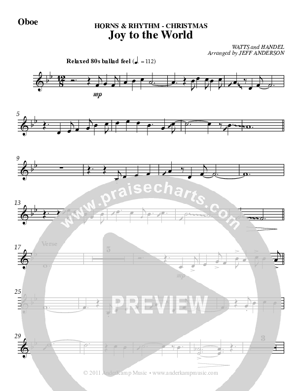 Horns & Rhythm Christmas Complete Set Oboe (AnderKamp Music)
