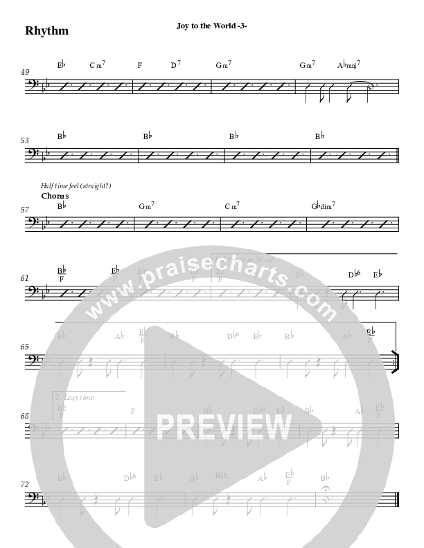 Horns & Rhythm Christmas Complete Set Rhythm Chart (AnderKamp Music)