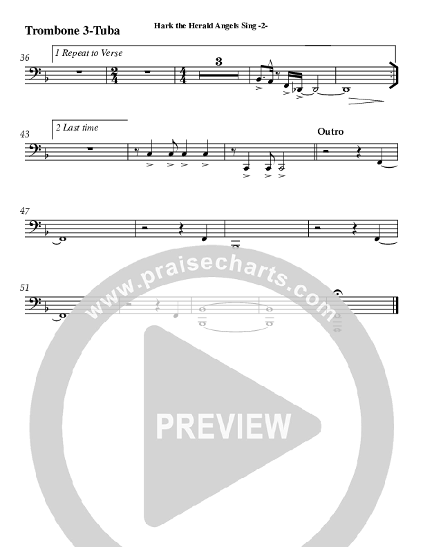 Horns & Rhythm Christmas Complete Set Trombone 3 (AnderKamp Music)