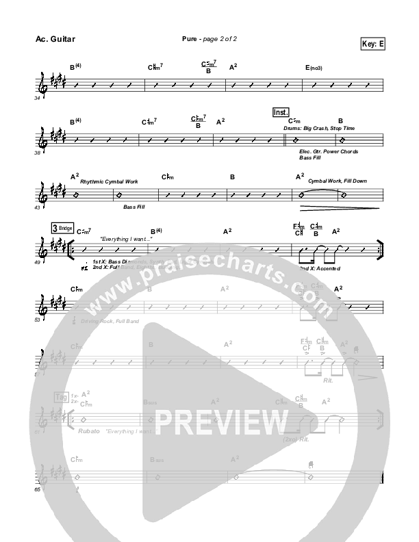 Pure Acoustic Guitar (Gateway Worship)