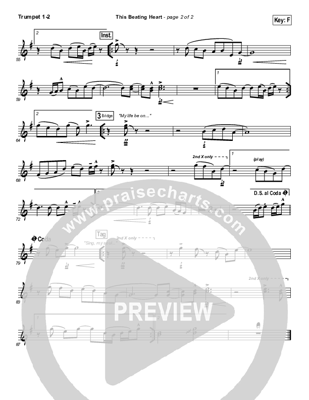 This Beating Heart Trumpet 1,2 (Matt Redman)