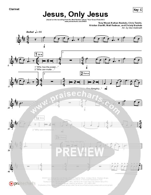 Jesus Only Jesus Wind Pack (Matt Redman)