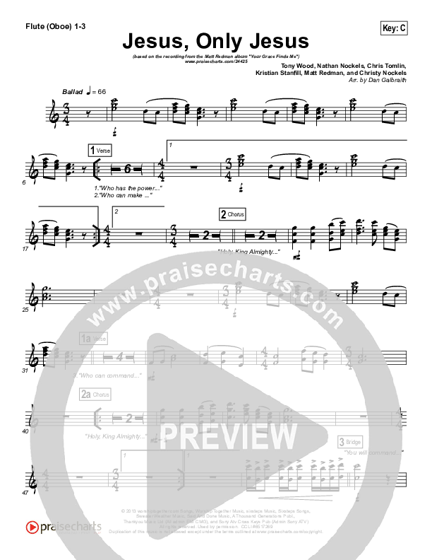 Jesus Only Jesus Wind Pack (Matt Redman)