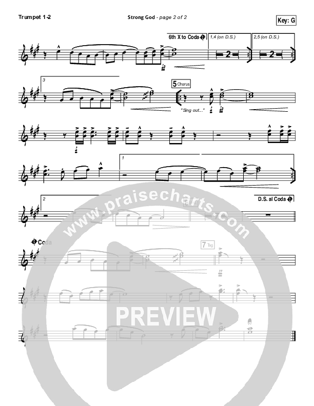 Strong God Trumpet 1,2 (Vertical Worship)