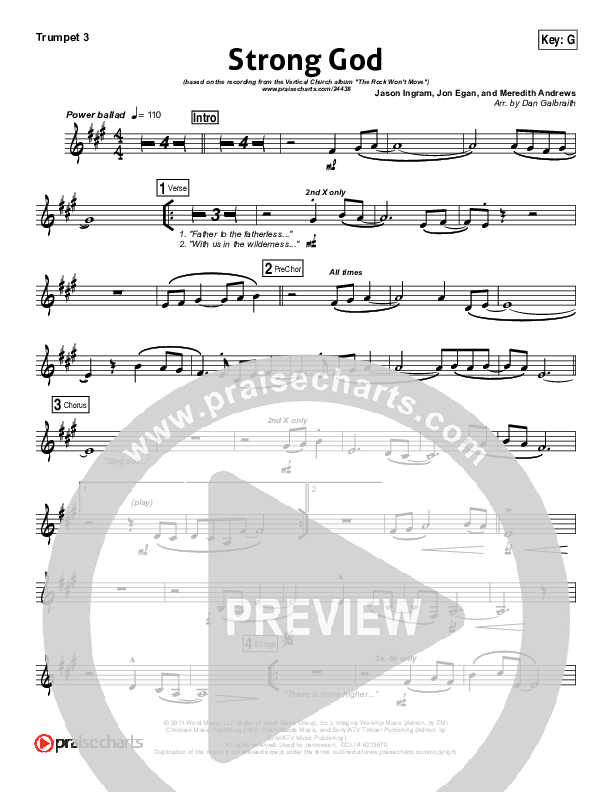 Strong God Trumpet 3 (Vertical Worship)