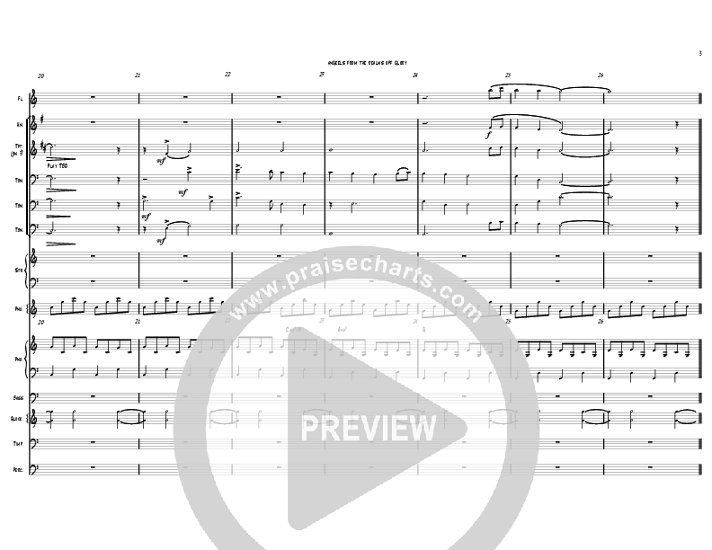 Angels From The Realms Of Glory (Instrumental) Orchestration (David Ayers)