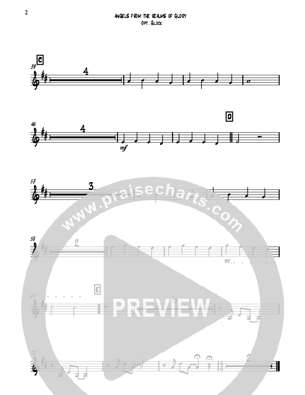 Angels From The Realms Of Glory (Instrumental) Glockenspiel (David Ayers)