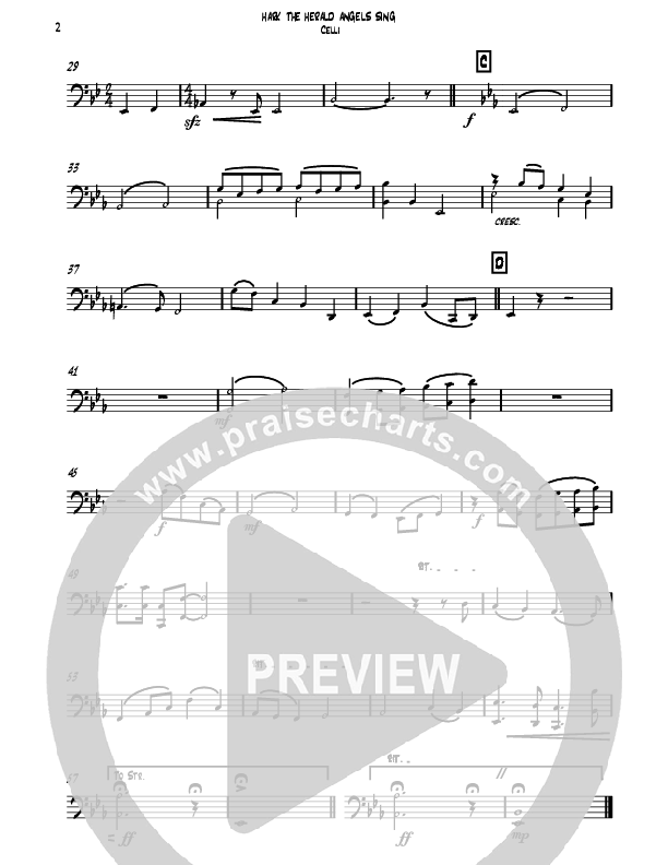 Hark The Herald Angels Sing (Instrumental) Strings (David Ayers)