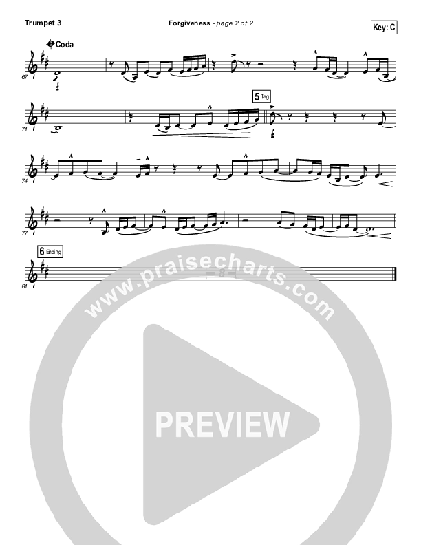 Forgiveness Trumpet 3 (Matthew West)