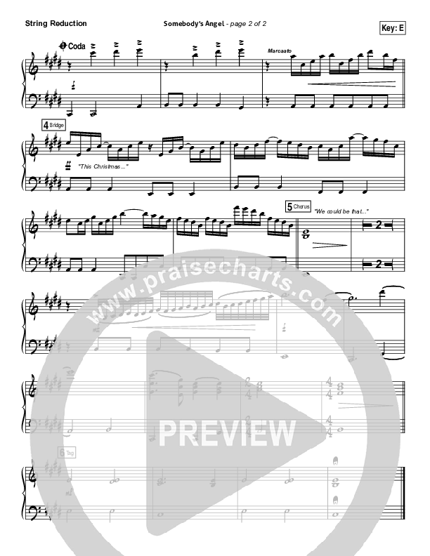 Somebody's Angel String Pack (Mandisa)