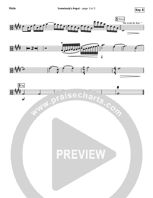 Somebody's Angel Viola (Mandisa)