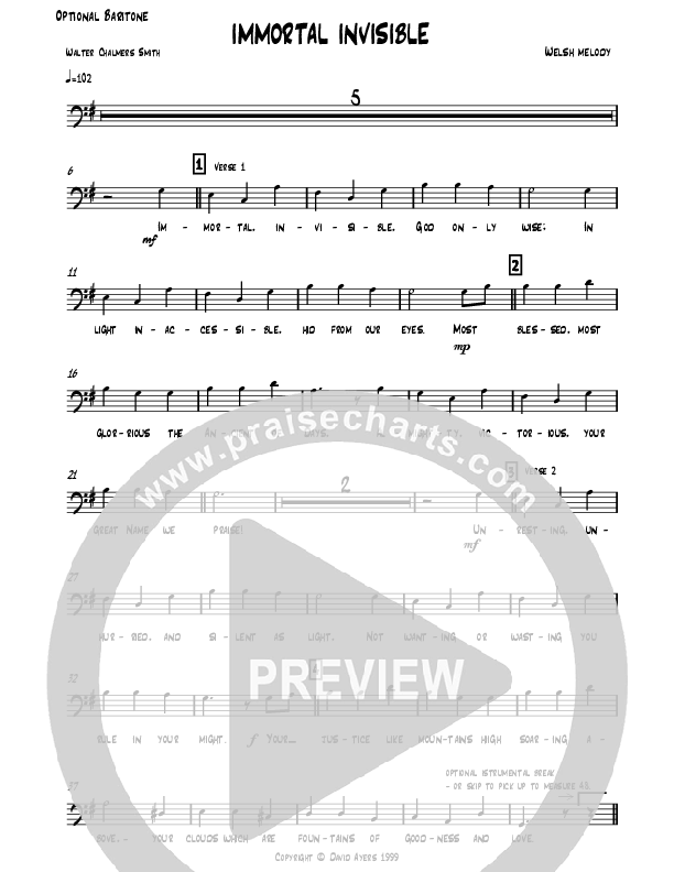 Immortal Invisible Bari Sax (David Ayers)