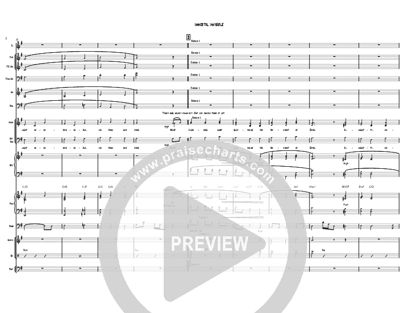 Immortal Invisible Conductor's Score (David Ayers)