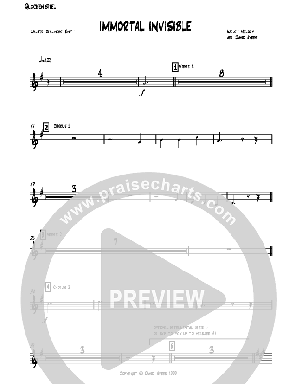 Immortal Invisible Glockenspiel (David Ayers)