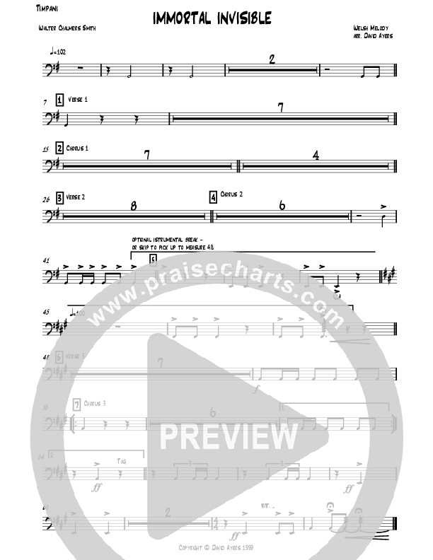 Immortal Invisible Timpani (David Ayers)