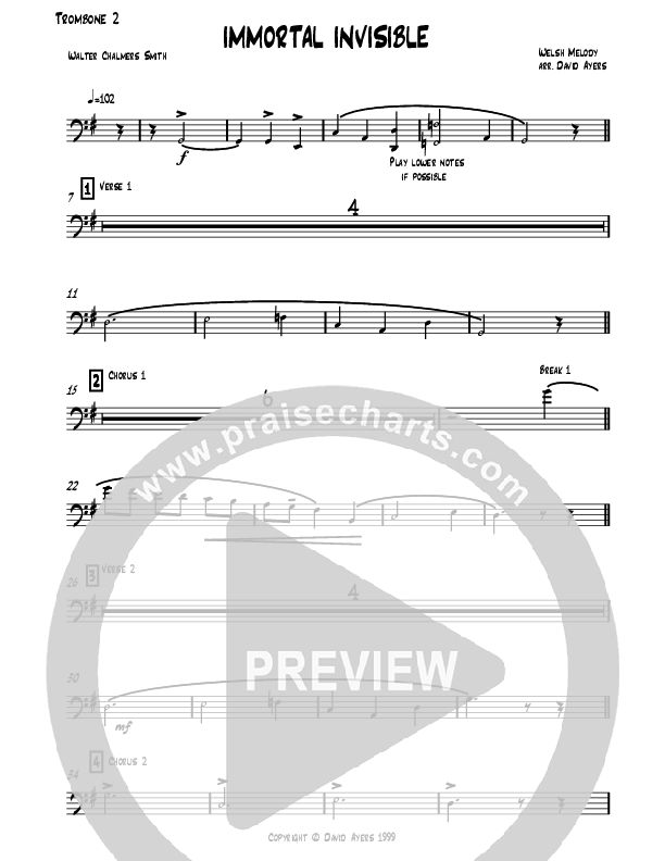 Immortal Invisible Trombone 2 (David Ayers)