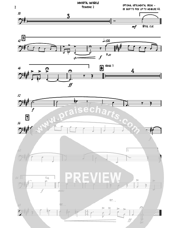 Immortal Invisible Trombone 2 (David Ayers)