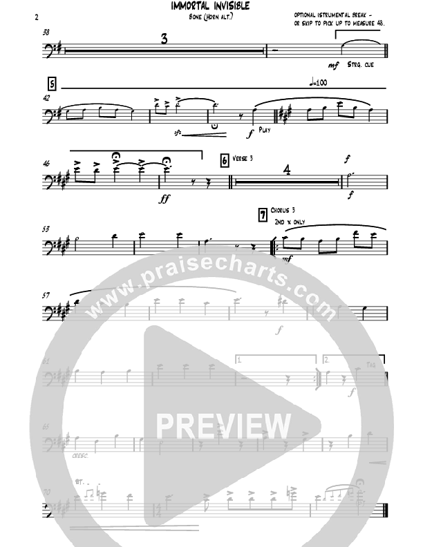 Immortal Invisible Trombone (David Ayers)