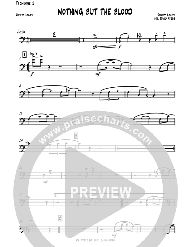 Nothing But The Blood Trombone 1 (David Ayers)