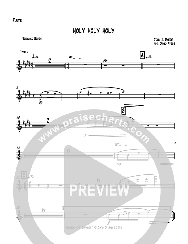 Holy Holy Holy Flute (David Ayers)