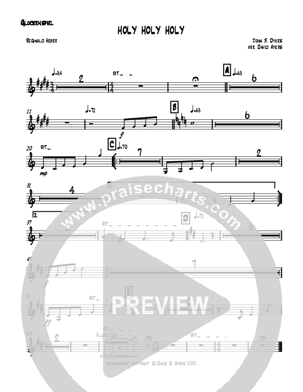 Holy Holy Holy Glockenspiel (David Ayers)