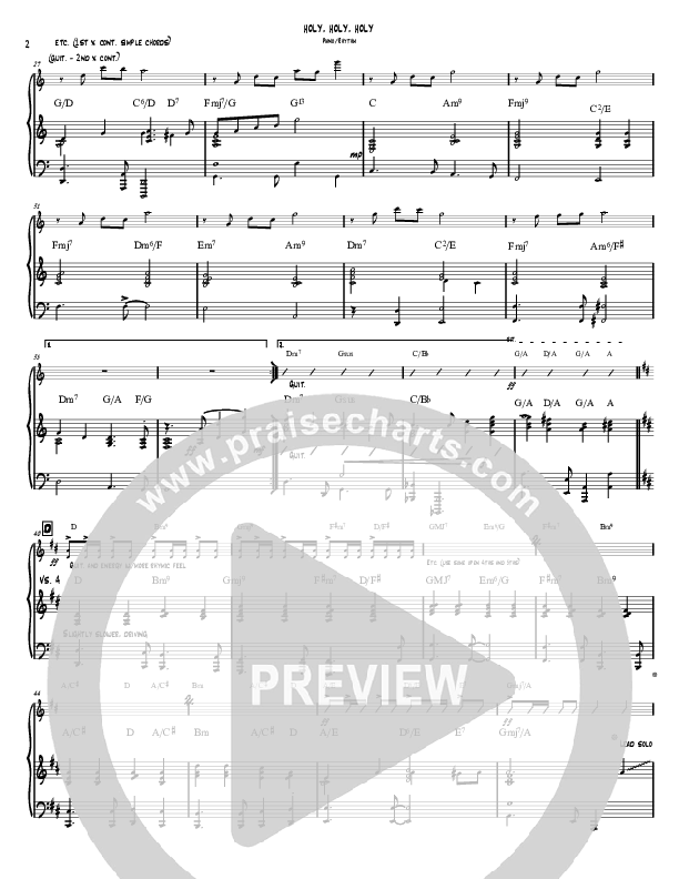 Holy Holy Holy Rhythm/Melody (David Ayers)