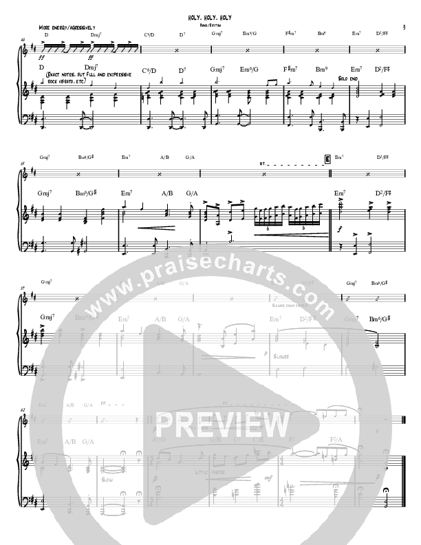 Holy Holy Holy Rhythm/Melody (David Ayers)