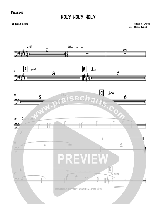 Holy Holy Holy Trombone (David Ayers)