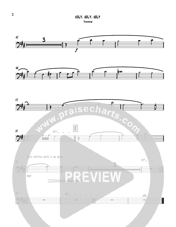 Holy Holy Holy Trombone (David Ayers)